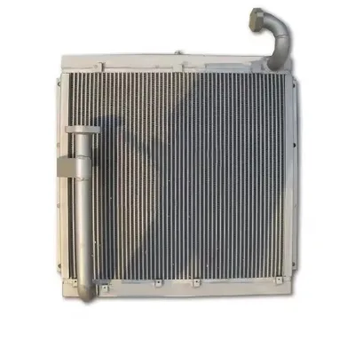 Standard Industrial Aluminum Plate Fin Radiator with Motor for Generator Set and Standby Power Station Cooling