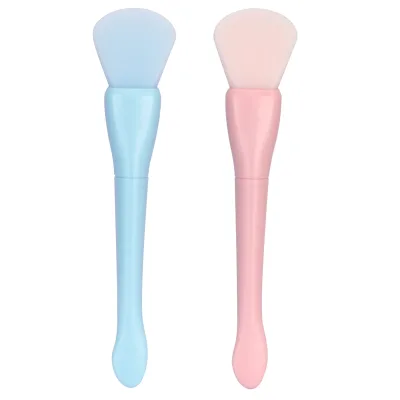 Double Ended Hairless Silicone Mask Brush Applicator Beauty Tools Cosmetic Spatula Mask Brush for Serum Night Cream Eye Mask