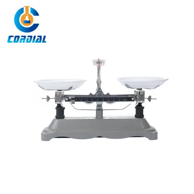 CORDIAL Laboratory Balance Instrument Tray Balance with Weights Physical Educational Equipment
