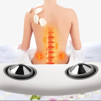HEZHENG EMS Waist Massager Microcurrent Abs Vibration Muscle Stimulation Device with Pulse Feature for Body