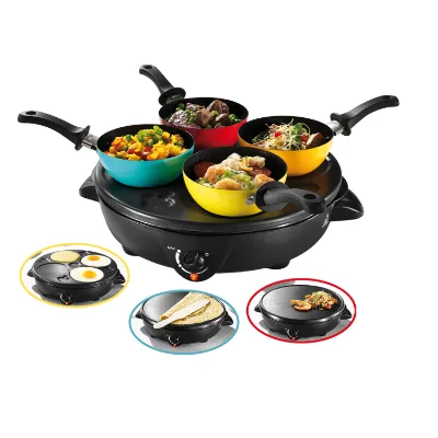 Hot Sales 12-Inch Stainless Steel Commercial Crepe Griddle Electric Household Crepes Maker with Temperature Control