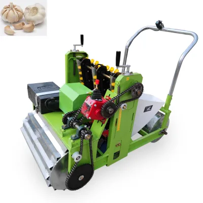 HD Farm Towed 6-Row Garlic Seeder Planting Machine with High Productivity Motor