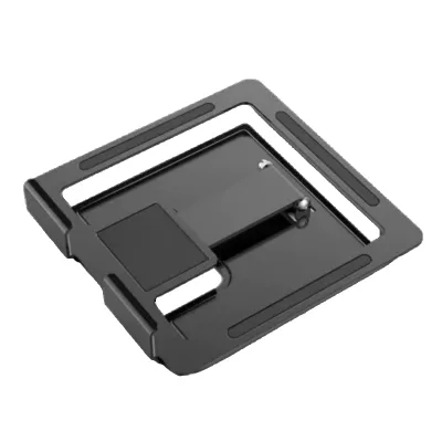2026 New Hollow-out Design Multi-functional Height Angle Adjustment Portable Foldable Steel Tablet & Laptop Stand 4-12.9
