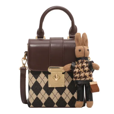 2024 Mini Portable Square Handbag for Women New Year's Gift Women's Shoulder Bags Promotional Tote Bags