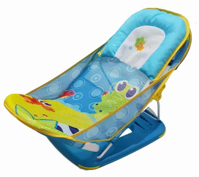 Mastela Poly Fiber Mother's Touch Deluxe Baby Bather Baby Bath Seat and Chair Foldable for Newborn to Infant 6 to 18 Month