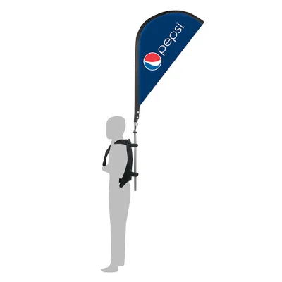 2021 Hot`sale Advertising Backpack Banner Backpack Teardrop Flag