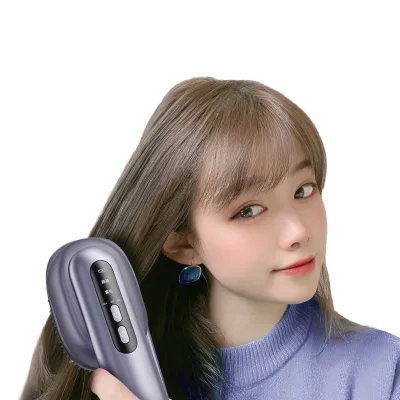 A 2024 Red Light Vibrating Head Massage Comb Hair Comb with Sprayer for Hair Loss Hair Growth Nano Spray Nourishing Scalp