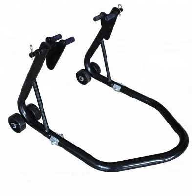 Moving 750LBS ATV Motorcycle Front Wheel Position Stand Lift Chock Support Stand