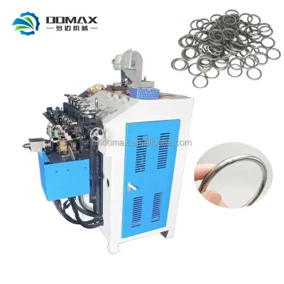 High Efficiency 2-6mm Ring Forming and Welding Machine With Servo Feed System