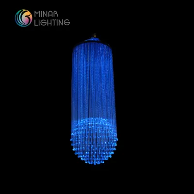 Halogen  Fiber Optic Light Ball Shape Chandelier for Night Club Lighting