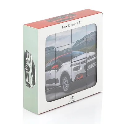 Super 3d Game Kid Maker Car Card Custom Diy Toy Puzzle