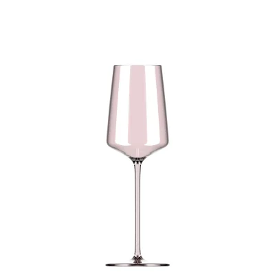 Top Seller 2024 Colored Wine Glass Set of 6 Elegant Colored Glass Stemmed Wine Glass Set of 6 Multi-colored Wine Glasses
