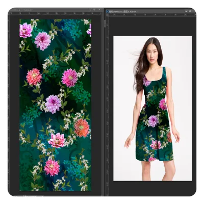 CHEAP PRICE 30S RAYON WOVEN Digital PRINT FABRIC FLOWER PRINT FABRIC for GARMENT DRESS