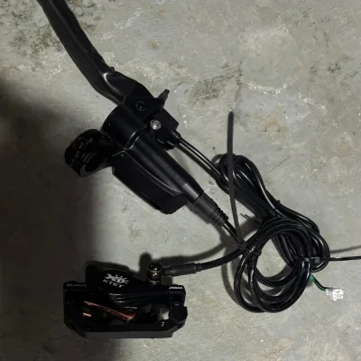 Electric Scooter Hydraulic Oil Disc Brake System Wear Resistant Stable Stopping Replacement Caliper Kit for Geofought E Scooter