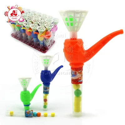 Floating Ball Game Blow Pipe Balls Baby Toy Candy