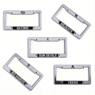 Factory Price Frost Resistant Quick Installation Heavy Duty Black Car License Plate Frame for Sale