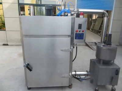 Industrial Sausage Smoking Machine Electrical Heating Multifunctional Food Smoker Oven for Meat Processing