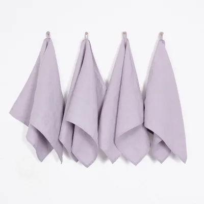 Custom Cotton Linen Napkins Table Decoration Tea Towels Dining Cloth Napkins for Airplane Home Hotel Restaurant Wedding Banquet