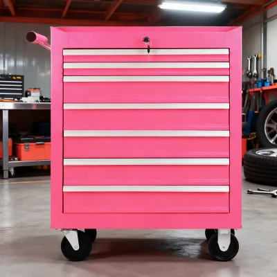 Steel Iron Tool Trolley Cabinet 300kg Load Capacity Powder Coated Anti-Theft Waterproof, Garage Workshop Storage Customizable