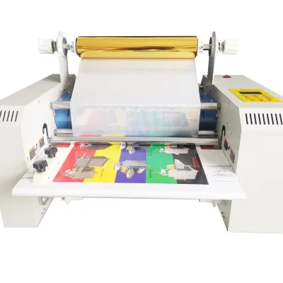 GF-360 Lamination Machine Width 340mm Roll Laminator Foil Lamination Machine Gold Foil Machine