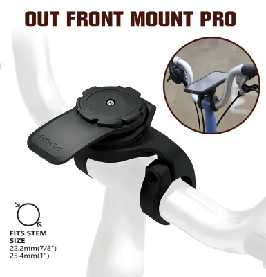 Bike Phone Holder, Motorcycle Mount - Motorcycle Phone Holder, Handlebar Cell Phone Clamp, E-Bike Scooter Phone Clip