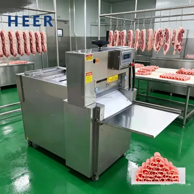 Fully Automatic Multi-functional Cnc Lamb Beef Slicer Adjustable Frozen Steak Bacon Cutter for Restaurants Food Factories