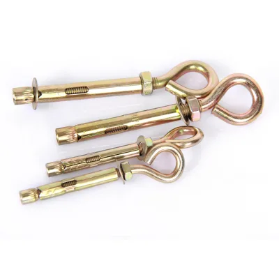 Expansion Anchor Bolt Eye Hook Sleeve Anchor M6 M8 Punch Nails High Load Anchor Sleeve with C/O Type Eye Bolt Hook