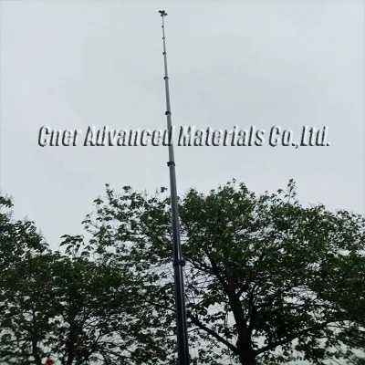 Transportable carbon fiber Antenna Masts/Carbon Poles & Vertical Antenna Cat/Prism Pole Yellow GPS Antenna Extension Pole