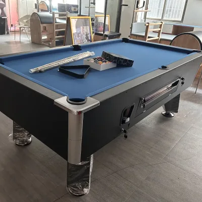 7ft/8ft Coin Operated Pool Table Billiard Table Multi Game Table Coin System