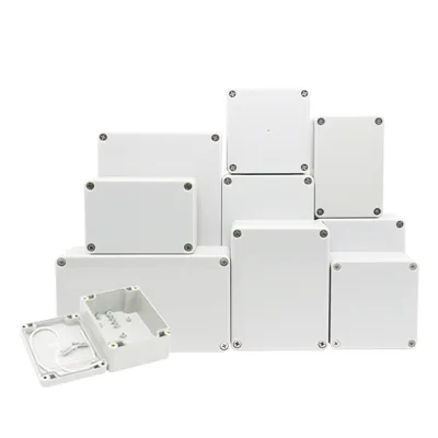 Hot Sales WNZJ Grey IP67  ABS Material Waterproof Junction Enclosure CE Certified IK08 Protection Box Covers AG Model