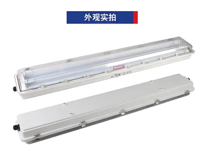 Warehouse Logistic Area Lamp IP66 18W 36W Weatherproof Batten Lamp Fluorescent Linear Tri-proof Light Emergency Lights