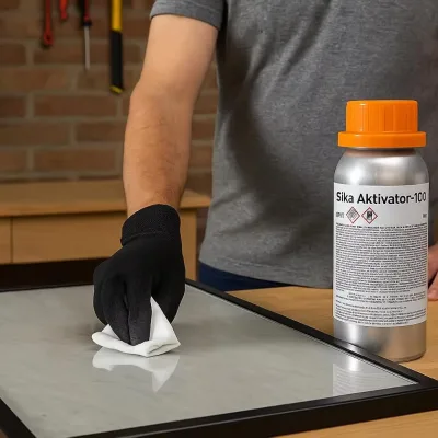 Sika Aktivator 100 Industrial Liquid Cleaning and Activating Agent 250ml Bottle Made in China