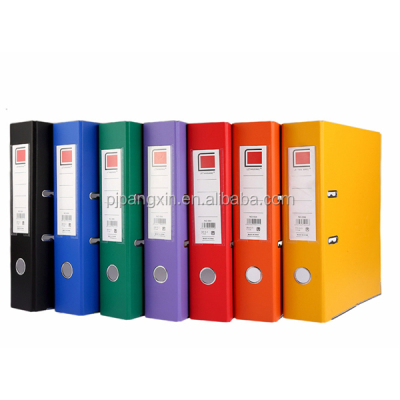 China Wholesale Box File Office Stationery Lever Arch File Custom Design pp Material Presentation File Folder