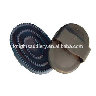 Rubber Curry Comb for Horse Hair