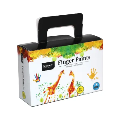 Wholesale En71-7 Certified Washable Water Color Kids Paint Finger Painting 6 12 Colors Set