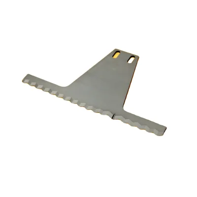 100% Grinding Teeth Tear Open Packaging Machine Spare Part Zigzag Blade