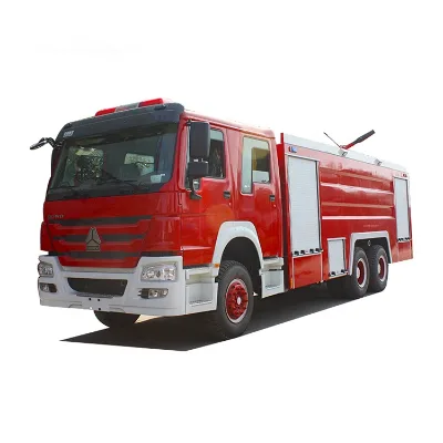 New 6x4 Drive Wheel 16000L Foam and Water Siren Pumps Fire Engine and Fire Truck