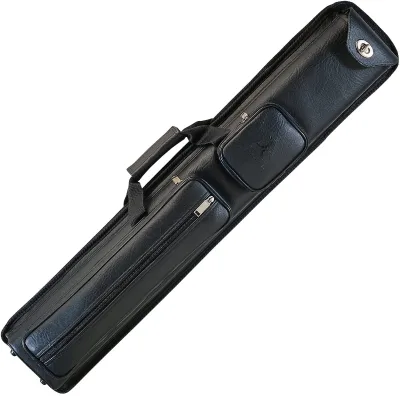 Cueelf 3 Butt 5 Shaft Soft Look W/Hard Interior Polyform Billiard Cue case