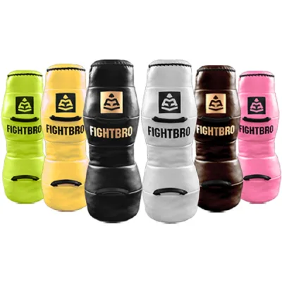 Black Grappling Dummy Punching Bags Wrestling Dummy MMA Dummy High Quality PU Leather Kick Boxing Bag