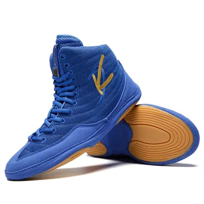 Factory Made Professional Fitness Bodybuilding Gym Manufacturers Boxing Shoes for Men