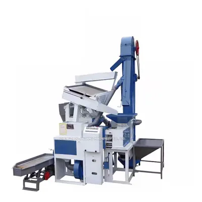 Commercial Complete Set Rice Milling Machine Maize Grinder with Motor as Core Component for Mill and Grain Operations