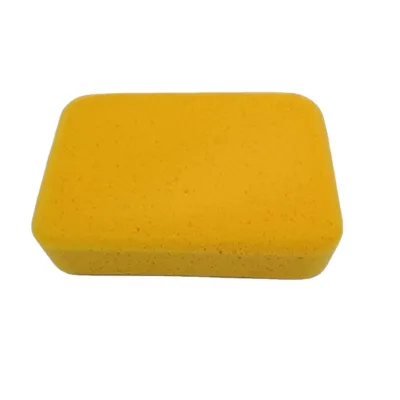 High Quality Eco-Friendly Soft and Easy to Use Ceramic Tile Cleaning Foam Yellow Sponge for Bath with High Water Absorption