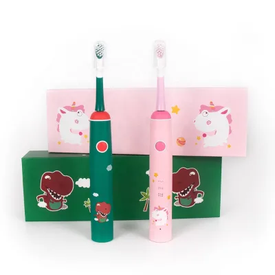 IPX7 Waterproof Soft Bristle Sonic Kids Electrical Children Toothbrush