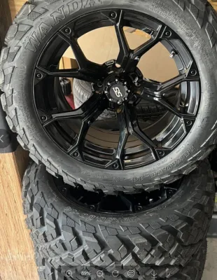 23-10-14 Golf Cart Tires, 14-inch Guys Wheels and Tires 23/10-14 for Golf Carts
