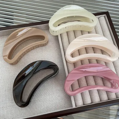 Wholesale High Quality Plastic Hair Claw Clip High Quality Big Size Hair Claw Clips for Women