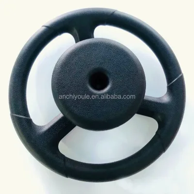 Electric Fiberglass Steering Wheel for Amusement Park Racing Go Kart Parts & Accessories with 200kg Load Capacity Outdoor Use