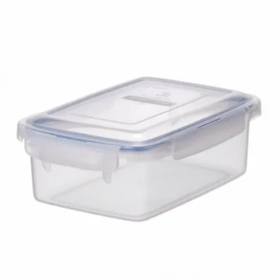 Plastic Kitchen Pantry Storage Containers with Clear Stackable Design Air-Tight 3-6L Capacity Rectangle Shape