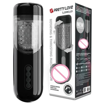 Rotation Telescopic Sex Toys for Men Masturbating Juguetes Sexuales Vagina Artificial Sex Toys for Male Electronic Masturbator