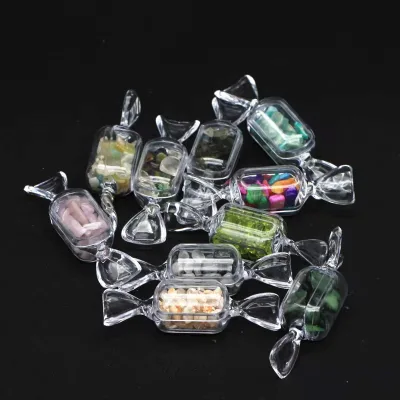Wholesale Natural Rose Quartz Sugar Chips Crystal Healing Tumbled Stones Sweets Chips Gravels for DIY Gifts