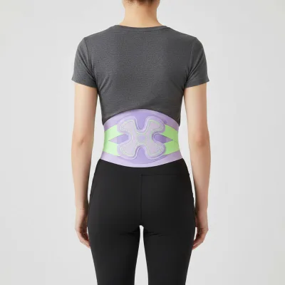 OEM Adjustable Double Pull Strap Summer Thin Breathable Deep Squatting Hard Stretching Back Support Brace Fitness Lumbar Brace